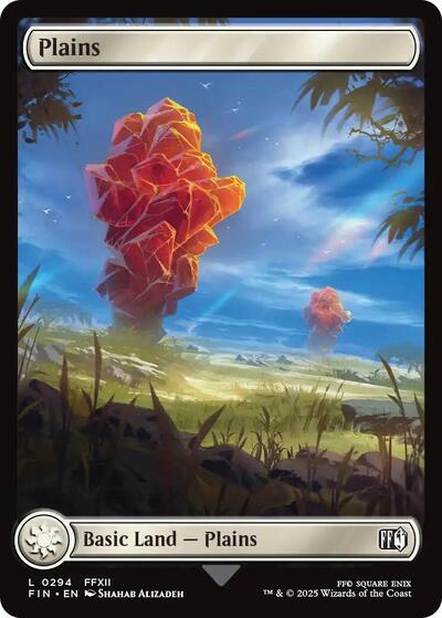 Plains (0294) (Universes Beyond: FINAL FANTASY) Near Mint Foil
