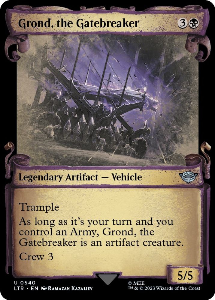 Grond, the Gatebreaker (Showcase Scrolls)