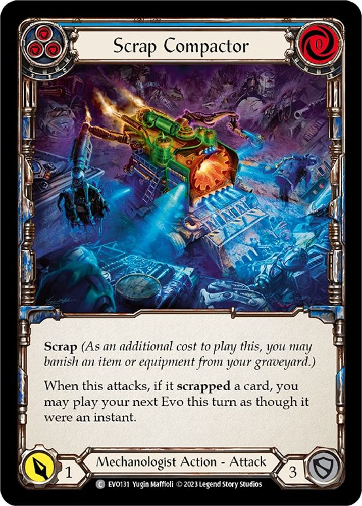 Scrap Compactor (Blue)
