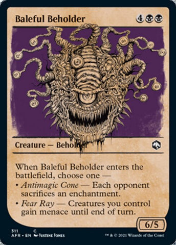Baleful Beholder (Showcase) (Adventures in the Forgotten Realms) Near Mint