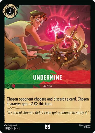Undermine (Reign of Jafar) Near Mint