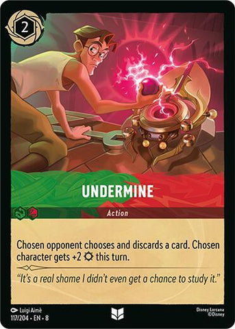 Undermine (Reign of Jafar) Near Mint