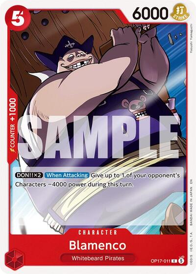 Blamenco (The World's Strongest Warriors) Near Mint