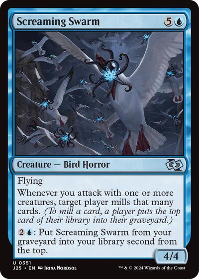 Screaming Swarm (Foundations Jumpstart) Near Mint