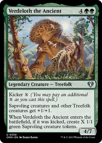 Verdeloth the Ancient (Commander Masters) Near Mint
