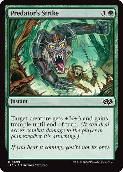 Predator's Strike (Foundations Jumpstart) Near Mint