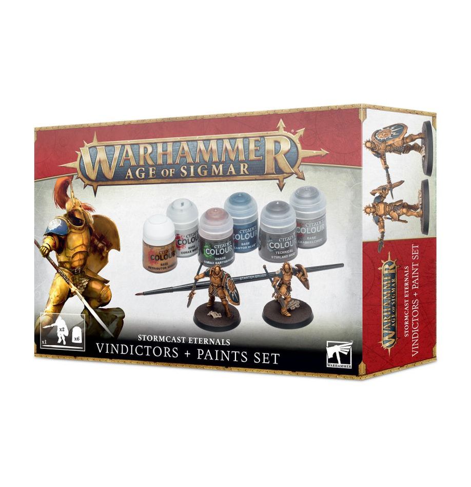 Warhammer 40,000: Vindictors + Paint Set (Stormcast Eternals)