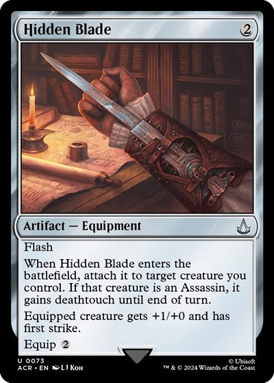 Hidden Blade (Universes Beyond: Assassin's Creed) Near Mint Foil