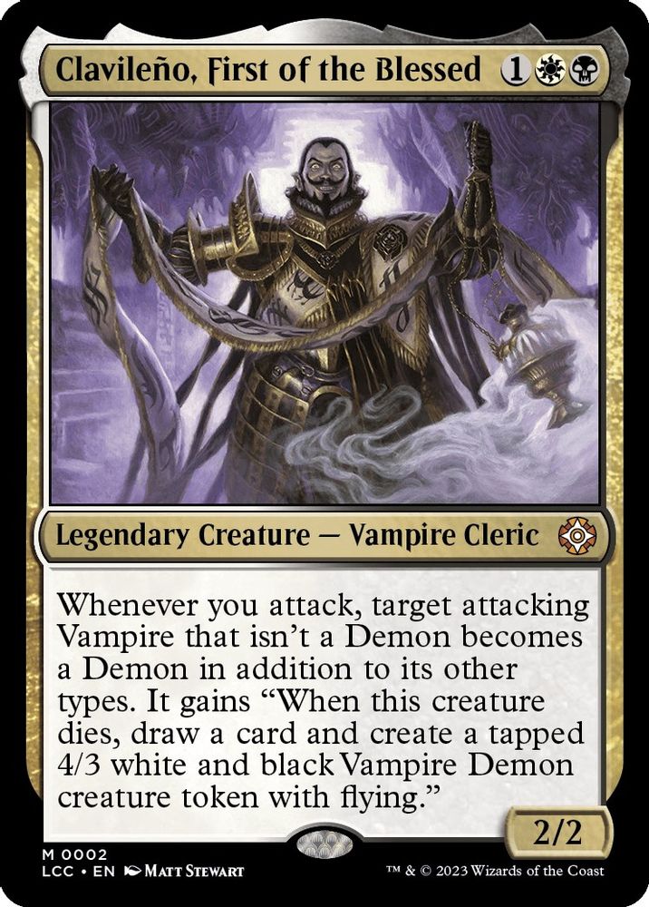 Clavileno, First of the Blessed