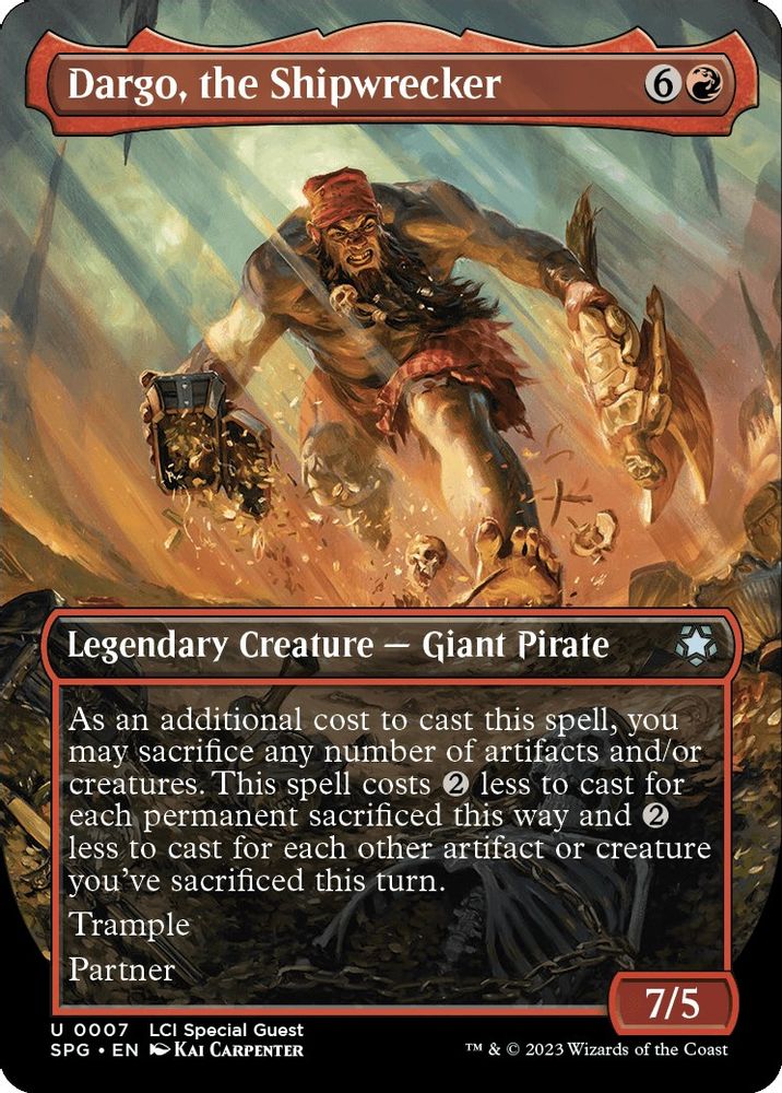Dargo, the Shipwrecker (Borderless)
