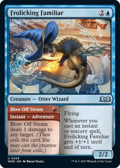 Frolicking Familiar (Wilds of Eldraine) Near Mint