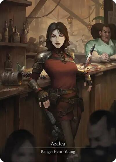 Azalea (Marvel) (Compendium of Rathe) Near Mint Cold Foil