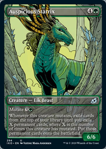 Auspicious Starrix (Showcase) (Ikoria: Lair of Behemoths) Near Mint