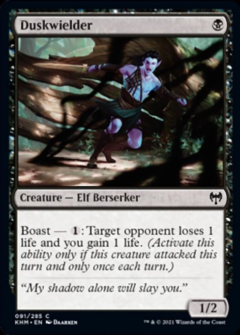 Duskwielder (Kaldheim) Near Mint Foil
