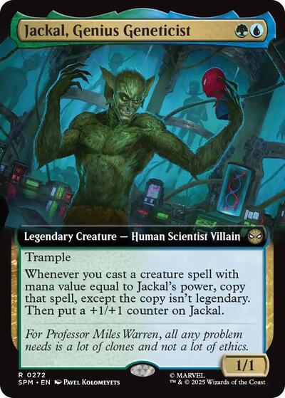 Jackal, Genius Geneticist (Extended Art) (Marvel's Spider-Man) Near Mint