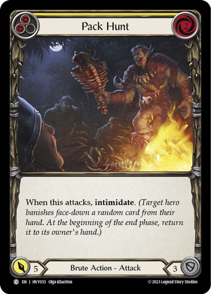 Pack Hunt (Yellow)