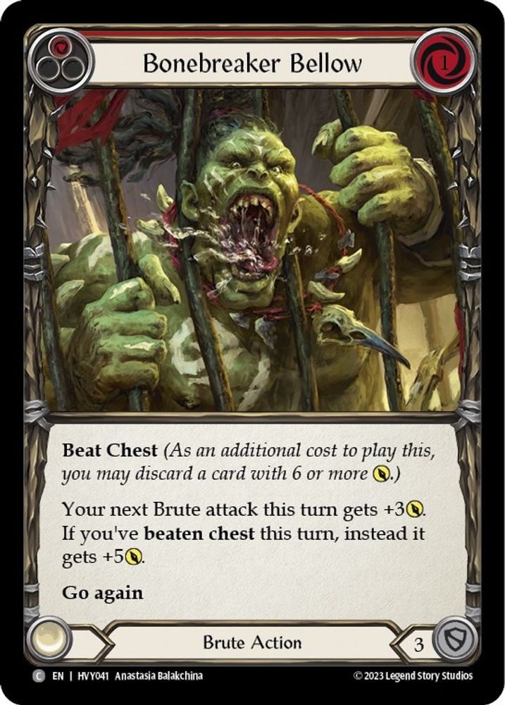 Bonebreaker Bellow (Red)