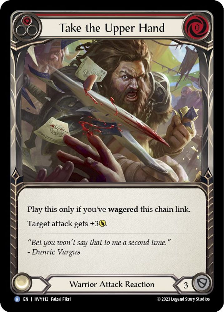 Take the Upper Hand (Red)