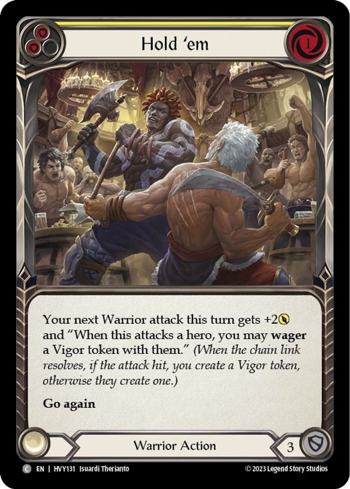 Hold 'em (Yellow)