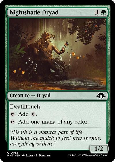 Nightshade Dryad (Modern Horizons 3) Near Mint Foil