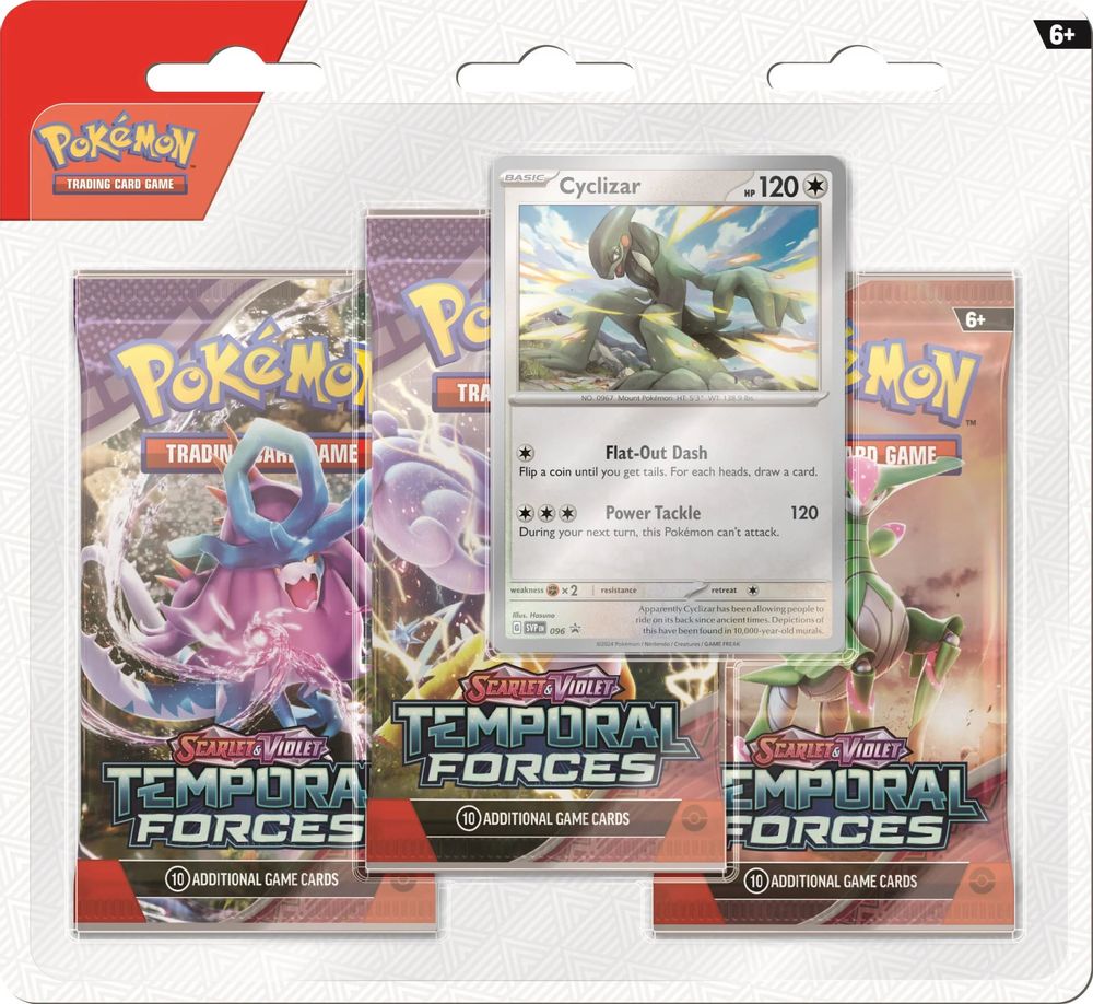Temporal Forces 3 Pack Blister [Cyclizar]