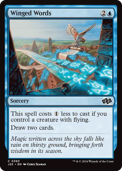 Winged Words (Foundations Jumpstart) Near Mint