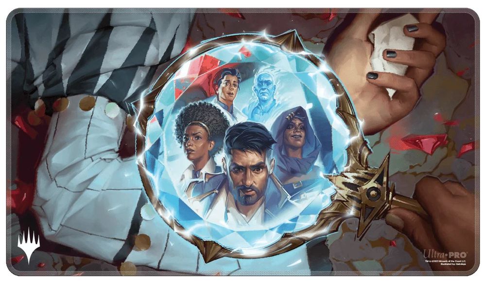 Murders at Karlov Manor Key Art Holofoil Standard Gaming Playmat for Magic: The Gathering