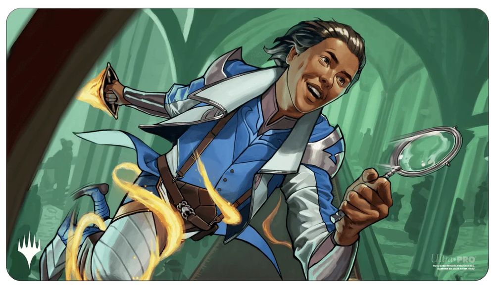 Murders at Karlov Manor Kellan, Inquisitive Prodigy Standard Gaming Playmat for Magic: The Gathering