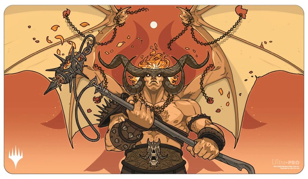 Murders at Karlov Manor Rakdos, Patron of Chaos Standard Gaming Playmat for Magic: The Gathering