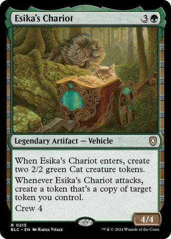 Esika's Chariot (Commander: Bloomburrow) Near Mint