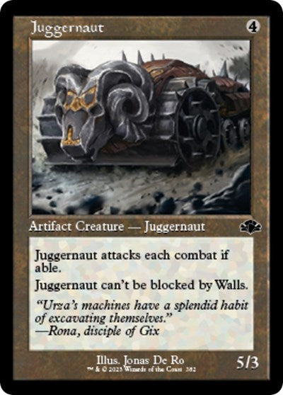 Juggernaut (Retro Frame) (Dominaria Remastered) Near Mint