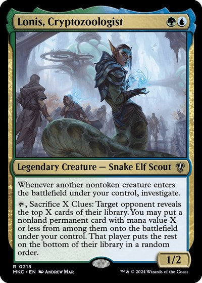 Lonis, Cryptozoologist (Commander: Murders at Karlov Manor) Near Mint