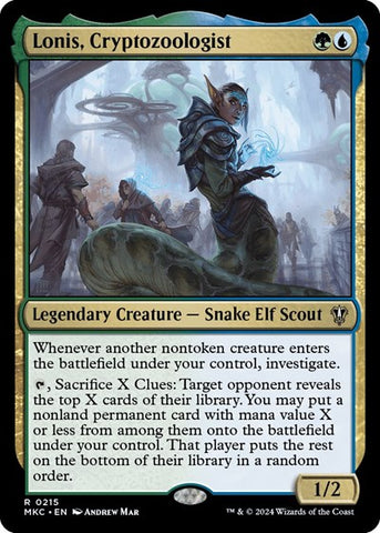 Lonis, Cryptozoologist (Commander: Murders at Karlov Manor) Near Mint