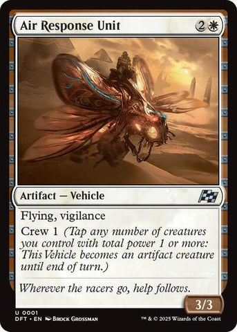 Air Response Unit (Aetherdrift) Near Mint Foil