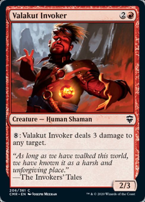 Valakut Invoker (Commander Legends) Near Mint