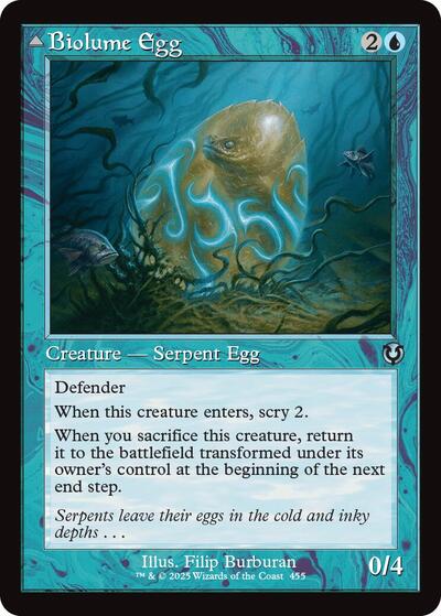 Biolume Egg (Retro Frame) (Innistrad Remastered) Near Mint Foil