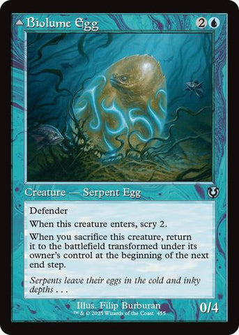 Biolume Egg (Retro Frame) (Innistrad Remastered) Near Mint Foil