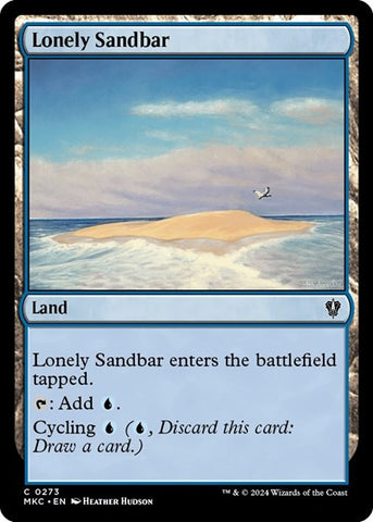 Lonely Sandbar (Commander: Murders at Karlov Manor) Near Mint