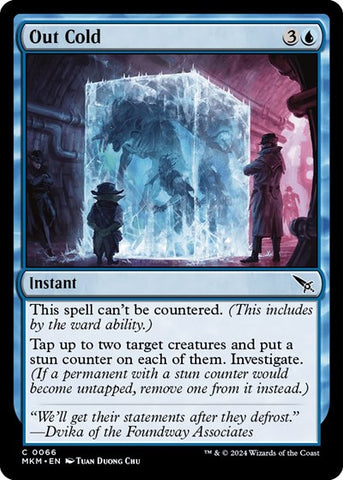 Out Cold (Murders at Karlov Manor) Near Mint Foil