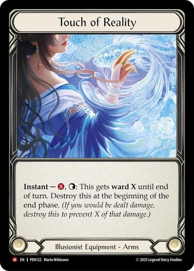 Touch Of Reality (Compendium of Rathe) Near Mint Cold Foil