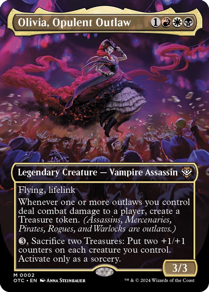 Olivia, Opulent Outlaw (Borderless)