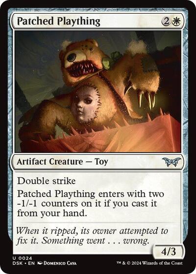 Patched Plaything (Duskmourn: House of Horror) Near Mint
