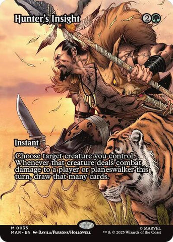 Hunter's Insight (Borderless) (Marvel Eternal-Legal) Near Mint