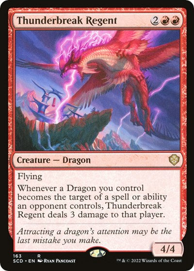 Thunderbreak Regent (Commander 2022 Starter Decks) Near Mint