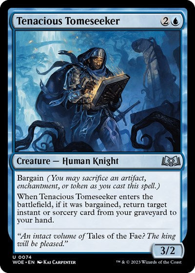 Tenacious Tomeseeker (Wilds of Eldraine) Near Mint