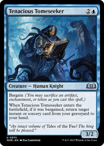 Tenacious Tomeseeker (Wilds of Eldraine) Near Mint