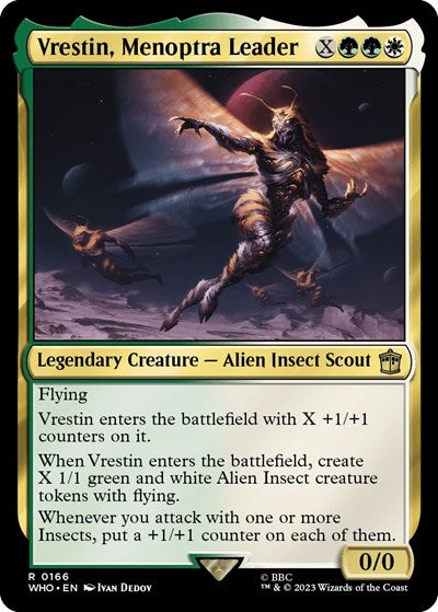 Vrestin, Menoptra Leader (Universes Beyond: Doctor Who) Near Mint