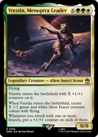 Vrestin, Menoptra Leader (Universes Beyond: Doctor Who) Near Mint