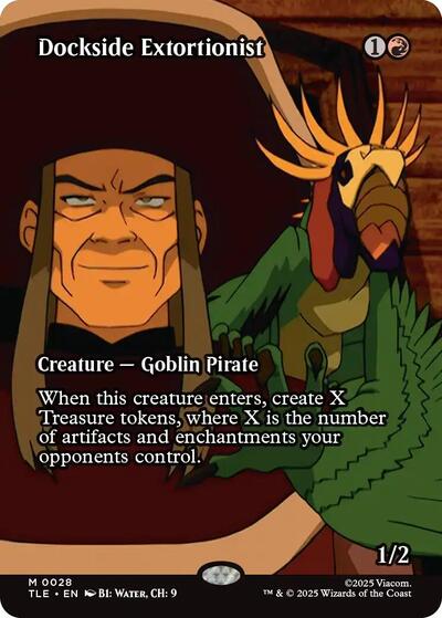 Dockside Extortionist (Borderless) (Avatar: The Last Airbender: Eternal-Legal) Near Mint