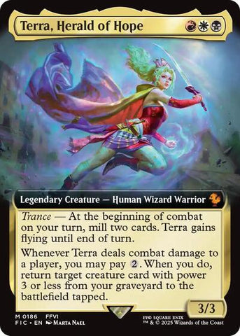 Terra, Herald of Hope (Extended Art) (Commander: FINAL FANTASY) Near Mint
